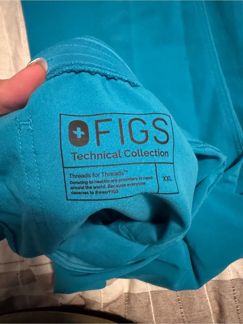 Figs Women's Straight Leg Scrub Pants Teal